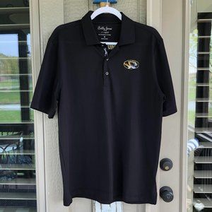 BOBBY JONES Mizzou Tigers Performance Golf Shirt M